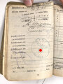 Soldbuch Heer, ausgestellt am 9.10.1939 bei Artillerie Regiment 212.