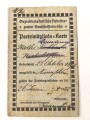 Sozialdemokratische Arbeiterpartei Deutschösterreichs "Parteimitgliedskarte", Angehörig seit 1922