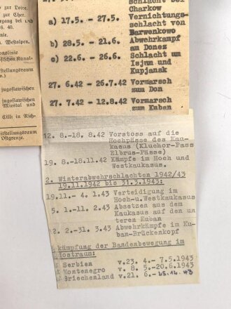 Wehrpaß Heer, ausgestellt am 11.4.1938.