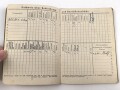 Soldbuch Heer, ausgestellt am 17.2.1945 bei Bau - Pionier Ersatz und Ausbildungs Btl. 4.