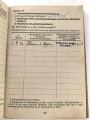 Soldbuch Kriegsmarine, ausgestellt am 1.8.1941 bei Flugmeldereserve Kompanie Gotenhafen.