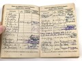 Soldbuch Kriegsmarine, ausgestellt am 1.8.1941 bei Flugmeldereserve Kompanie Gotenhafen.