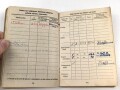 Soldbuch Kriegsmarine, ausgestellt am 1.8.1941 bei Flugmeldereserve Kompanie Gotenhafen.