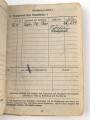 Soldbuch Luftwaffe, ausgestellt am 20.2.1940 bei Flughafen Betriebsstoff Kolonne 4.