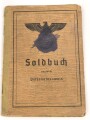 Wehrpaß und Soldbuch eines Grenadier, beides ausgestellt 1945.