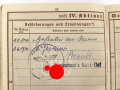 Wehrpaß Heer, eingestellt am 5.9.38 bei Infanterie Regiment 115.