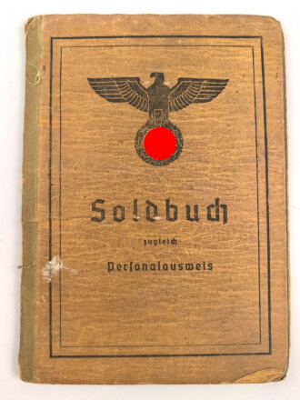 Luftwaffe, Wehrpaß und Soldbuch  in Hülle
