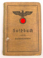Luftwaffe, Wehrpaß und Soldbuch  in Hülle