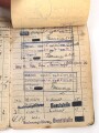 Soldbuch Heer, ausgestellt im Felde am 13.11.1942 bei Grenadier Regiment 422.