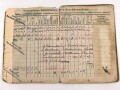 Soldbuch Heer, ausgestellt im Felde am 13.11.1942 bei Grenadier Regiment 422.