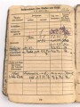 Soldbuch Heer, ausgestellt im Felde am 13.11.1942 bei Grenadier Regiment 422.