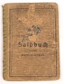 Soldbuch Heer, ausgestellt am 29.7.1943 bei Grenadier Ersatz Btl. 444