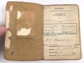 Soldbuch Heer, ausgestellt am 29.7.1943 bei Grenadier Ersatz Btl. 444