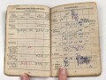 Soldbuch Heer, ausgestellt am 29.7.1943 bei Grenadier Ersatz Btl. 444