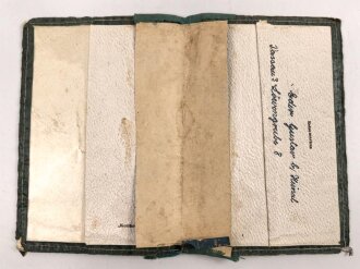 Deutsches Reich Soldbuch Hülle, stark gebraucht
