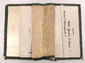 Deutsches Reich Soldbuch Hülle, stark gebraucht