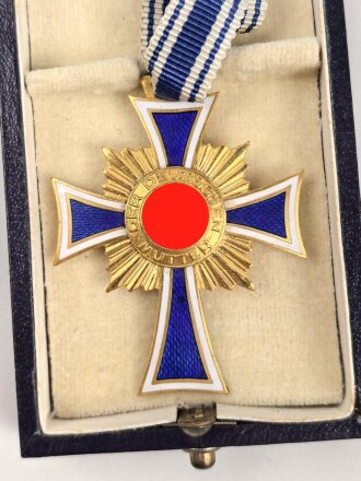 Ehrenkreuz der Deutschen Mutter ( Mutterkreuz ) in Gold...