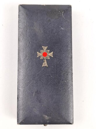 Ehrenkreuz der Deutschen Mutter ( Mutterkreuz ) in Gold mit Band im Etui, Hersteller Ph, Türkss Wwe Wien XVL