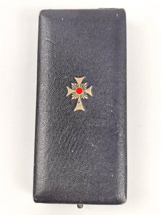 Ehrenkreuz der Deutschen Mutter ( Mutterkreuz ) in Gold mit Band im Etui, Hersteller Liefergemeinschaft Pforzheimer Innungen