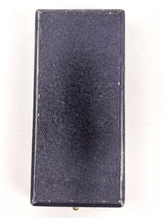 Ehrenkreuz der Deutschen Mutter ( Mutterkreuz ) in Gold mit Band im Etui, Hersteller Friedrich Linden Lüdenscheid