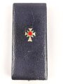 Ehrenkreuz der Deutschen Mutter ( Mutterkreuz ) in Gold mit Band im Etui, Hersteller C.F. Zimmermann Pforzheim