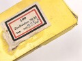 Pappverpackung " 100 Zündhütchen 92/36" ( für 2cm ) datiert 1943