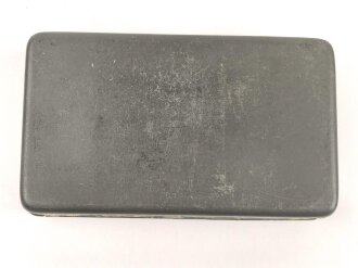 Transportkasten "15 Stück Zug-Zünder 35" datiert 1938