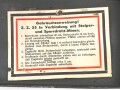 Transportkasten "15 Stück Zug-Zünder 35" datiert 1938