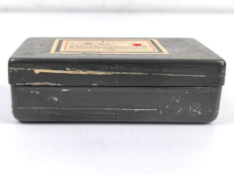 Transportkasten "15 Stück Zug-Zünder 35" datiert 1940