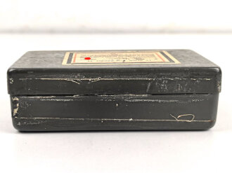 Transportkasten "15 Stück Zug-Zünder 35" datiert 1940