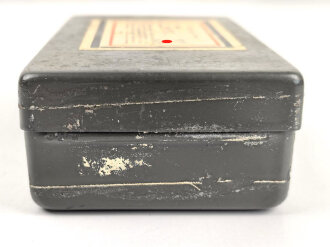 Transportkasten "15 Stück Zug-Zünder 35" datiert 1940