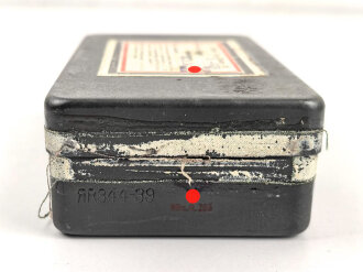 Transportkasten "15 Stück Zug-Zünder 35" datiert 1939