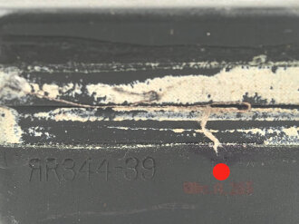 Transportkasten "15 Stück Zug-Zünder 35" datiert 1939