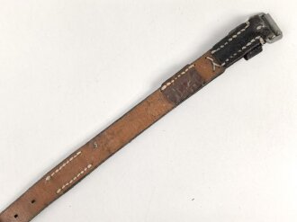 Tornisterriemen Wehrmacht datiert 1942, wohl ungebraucht