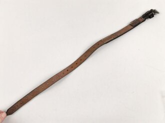Tornisterriemen Wehrmacht datiert 1942, wohl ungebraucht