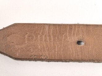 Tornisterriemen Wehrmacht datiert 1942, wohl ungebraucht