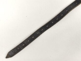 Tornisterriemen Wehrmacht, getragenes Stück, datiert 1942