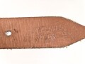 Tornisterriemen Wehrmacht, getragenes Stück, datiert 1942