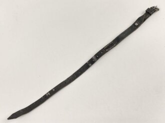 Tornisterriemen Wehrmacht, getragenes Stück, datiert 1941