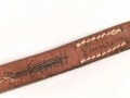Tornisterriemen Wehrmacht, getragenes Stück, datiert 1941