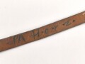 Tornisterriemen Wehrmacht, getragenes Stück, datiert 1942