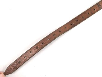Tornisterriemen Wehrmacht, getragenes Stück, datiert 1941