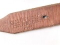 Tornisterriemen Wehrmacht, getragenes Stück, datiert 1941
