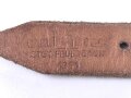 Tornisterriemen Wehrmacht, getragenes Stück, datiert 1941