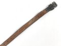Tornisterriemen Wehrmacht, getragenes Stück, datiert 1942