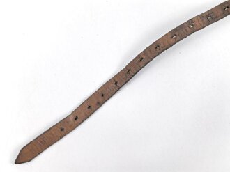 Tornisterriemen Wehrmacht, getragenes Stück, datiert 1942