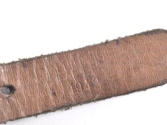 Tornisterriemen Wehrmacht, getragenes Stück, datiert 1942