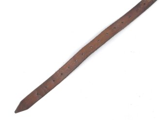 Tornisterriemen Wehrmacht, getragenes Stück, datiert 1941