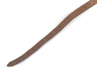 Tornisterriemen Wehrmacht, getragenes Stück, datiert 1942