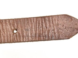 Tornisterriemen Wehrmacht, getragenes Stück, datiert 1942